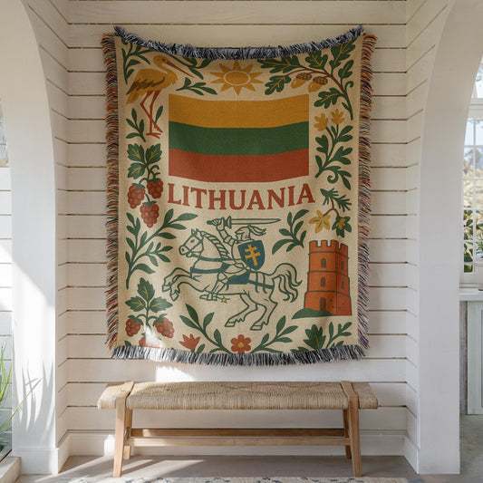 Lithuania Woven Blanket