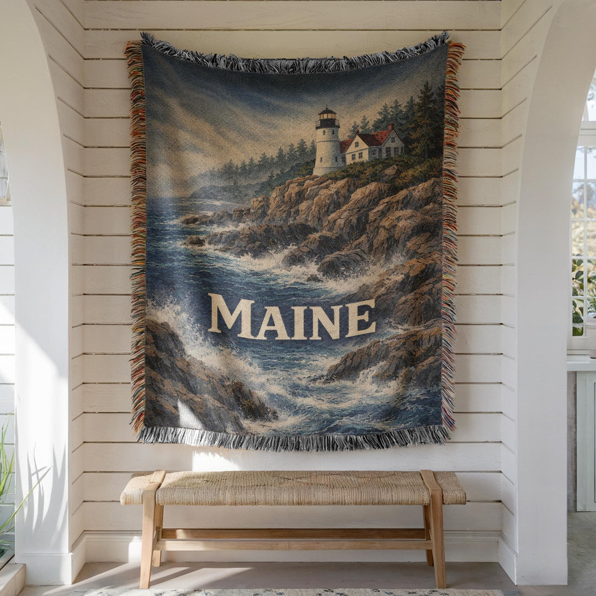 Maine Woven Blanket