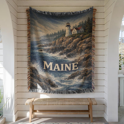 Maine Woven Blanket