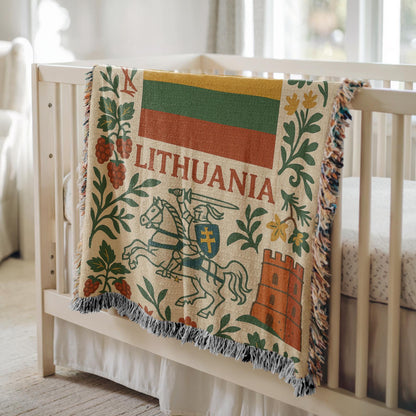 Lithuania Woven Blanket