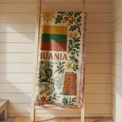 Lithuania Woven Blanket