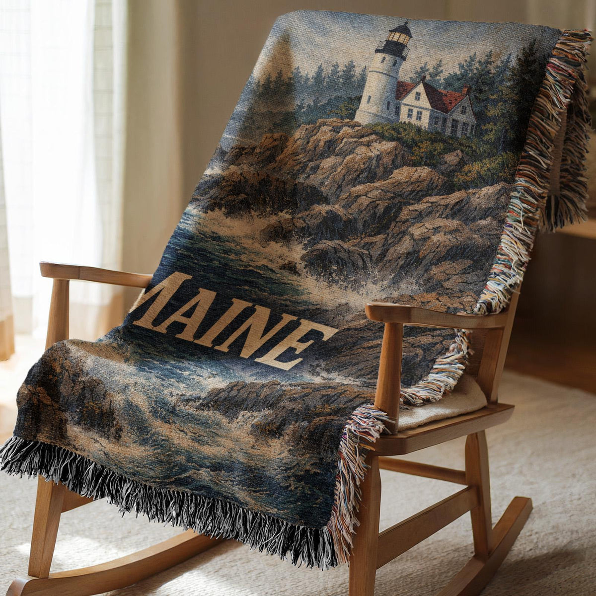Maine Woven Blanket