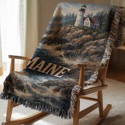 Maine Woven Blanket