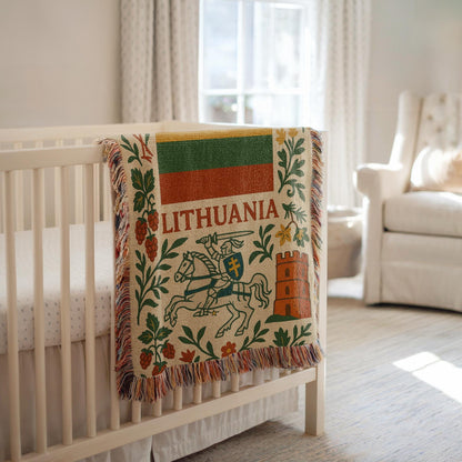 Lithuania Woven Blanket