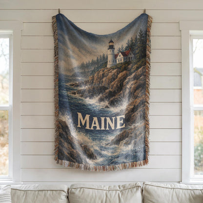 Maine Woven Blanket