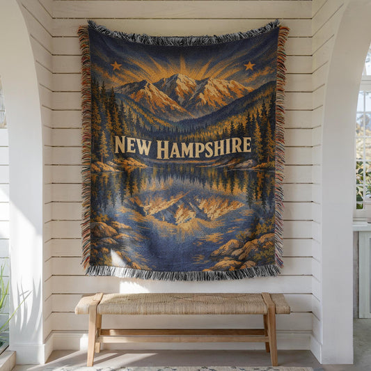 New Hampshire Woven Blanket