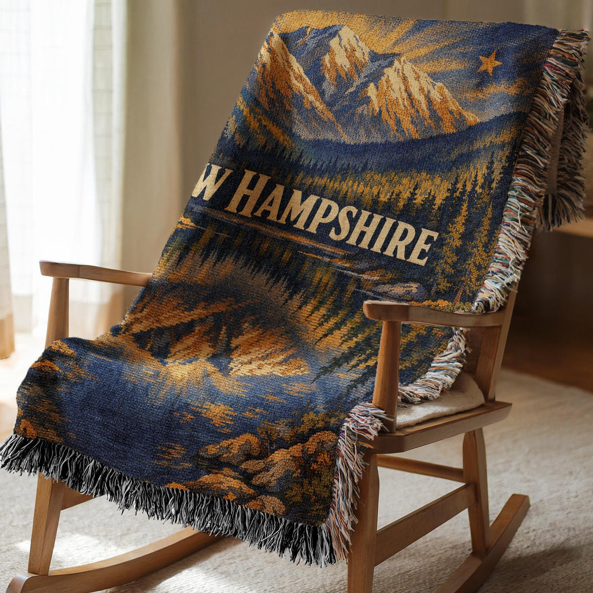 New Hampshire Woven Blanket