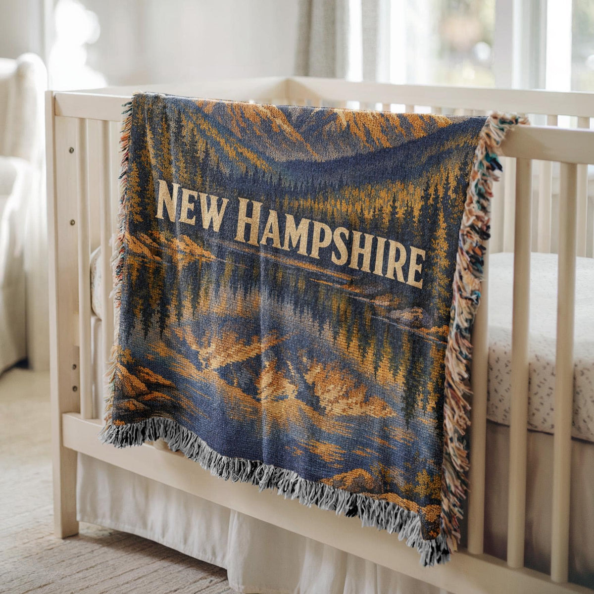 New Hampshire Woven Blanket