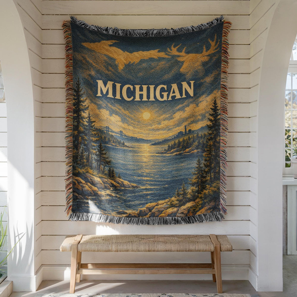 Maine Woven Blanket