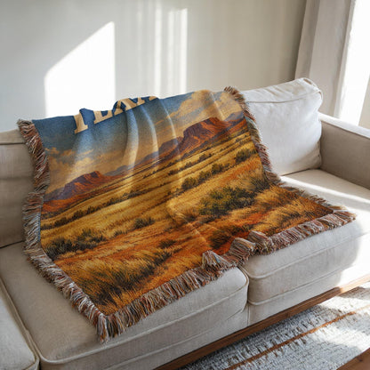 Texas Woven Blanket