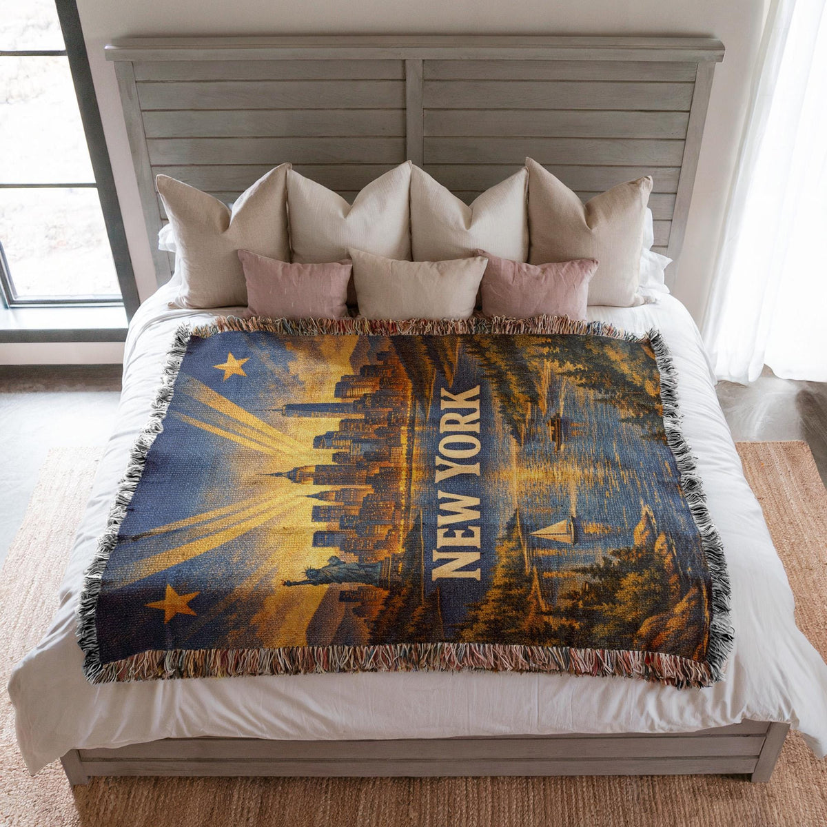 New York Woven Blanket