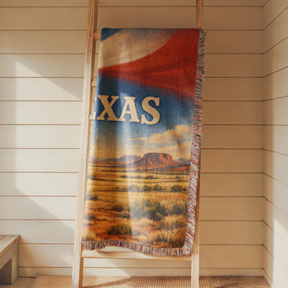 Texas Woven Blanket