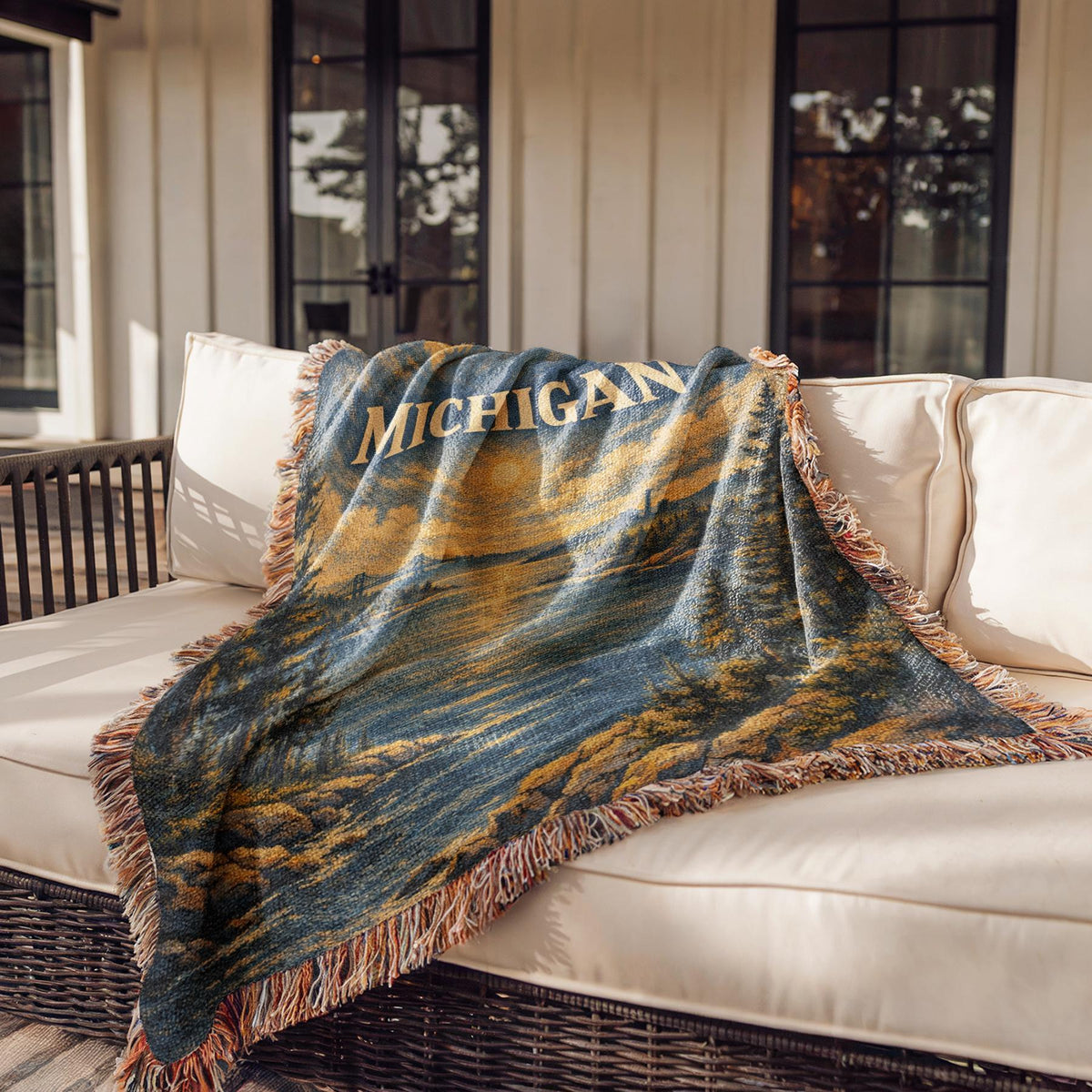 Maine Woven Blanket