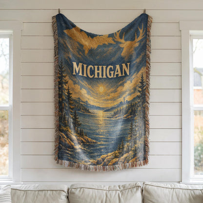 Maine Woven Blanket