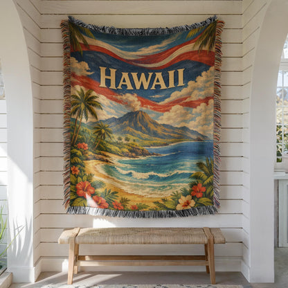 Hawaii Woven Blanket