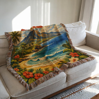 Hawaii Woven Blanket