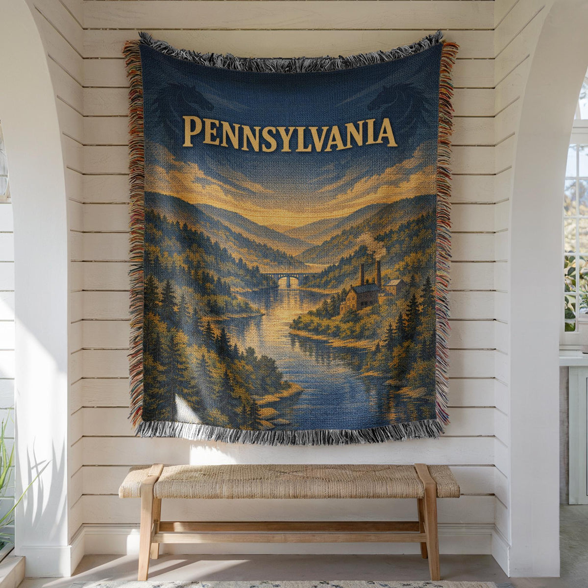 Pennsylvania Woven Blanket