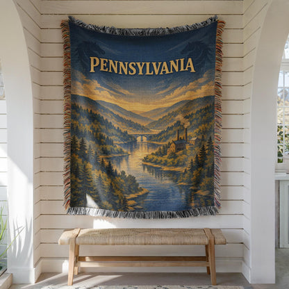 Pennsylvania Woven Blanket