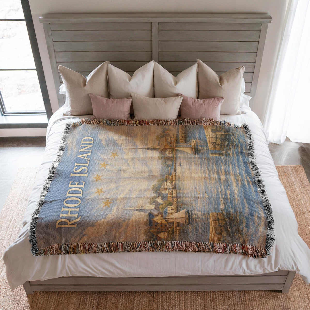 Rhode Island Woven Blanket
