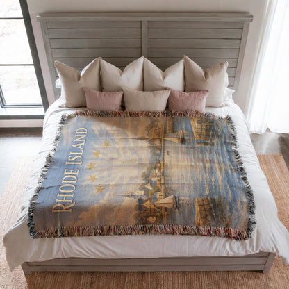 Rhode Island Woven Blanket