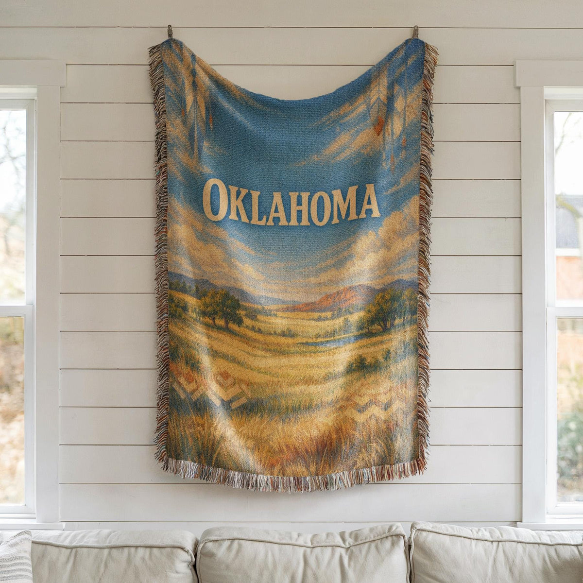 Oklahoma Woven Blanket