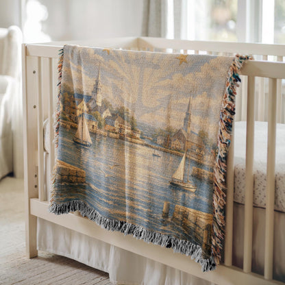Rhode Island Woven Blanket