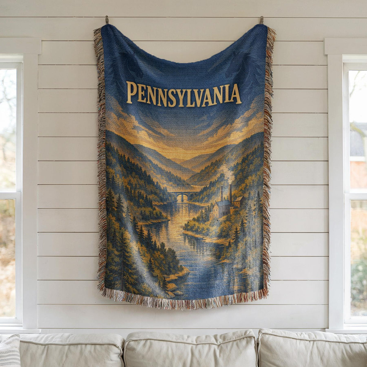 Pennsylvania Woven Blanket