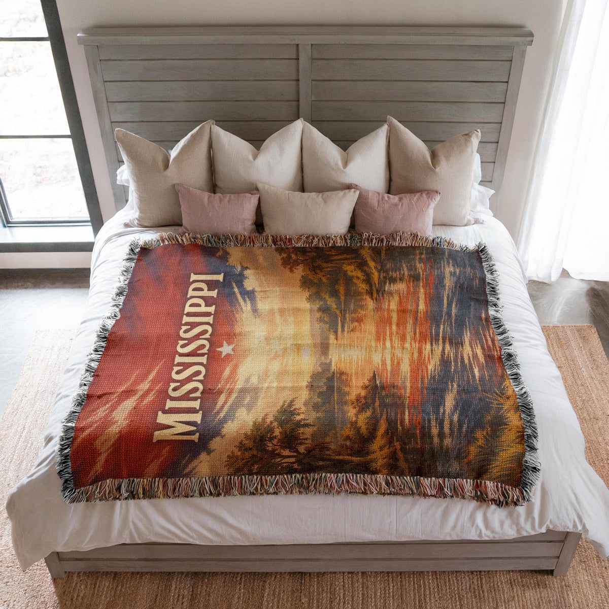 Mississippi Woven Blanket