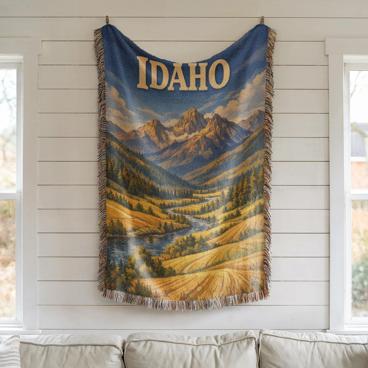 Idaho Woven Blanket