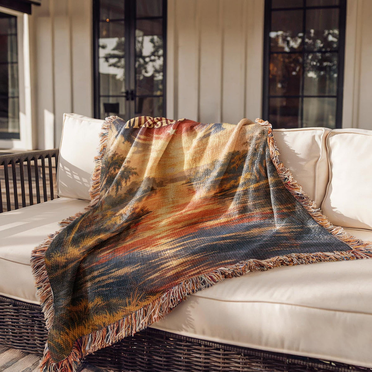Mississippi Woven Blanket
