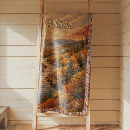 Arkansas Woven Blanket
