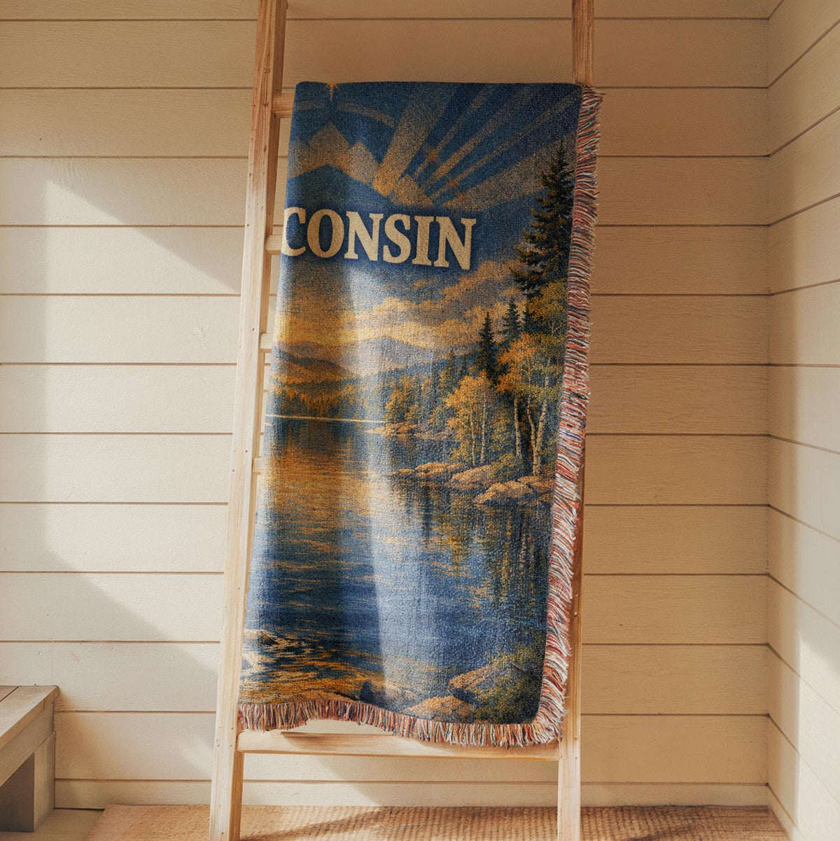 Wisconsin Woven Blanket