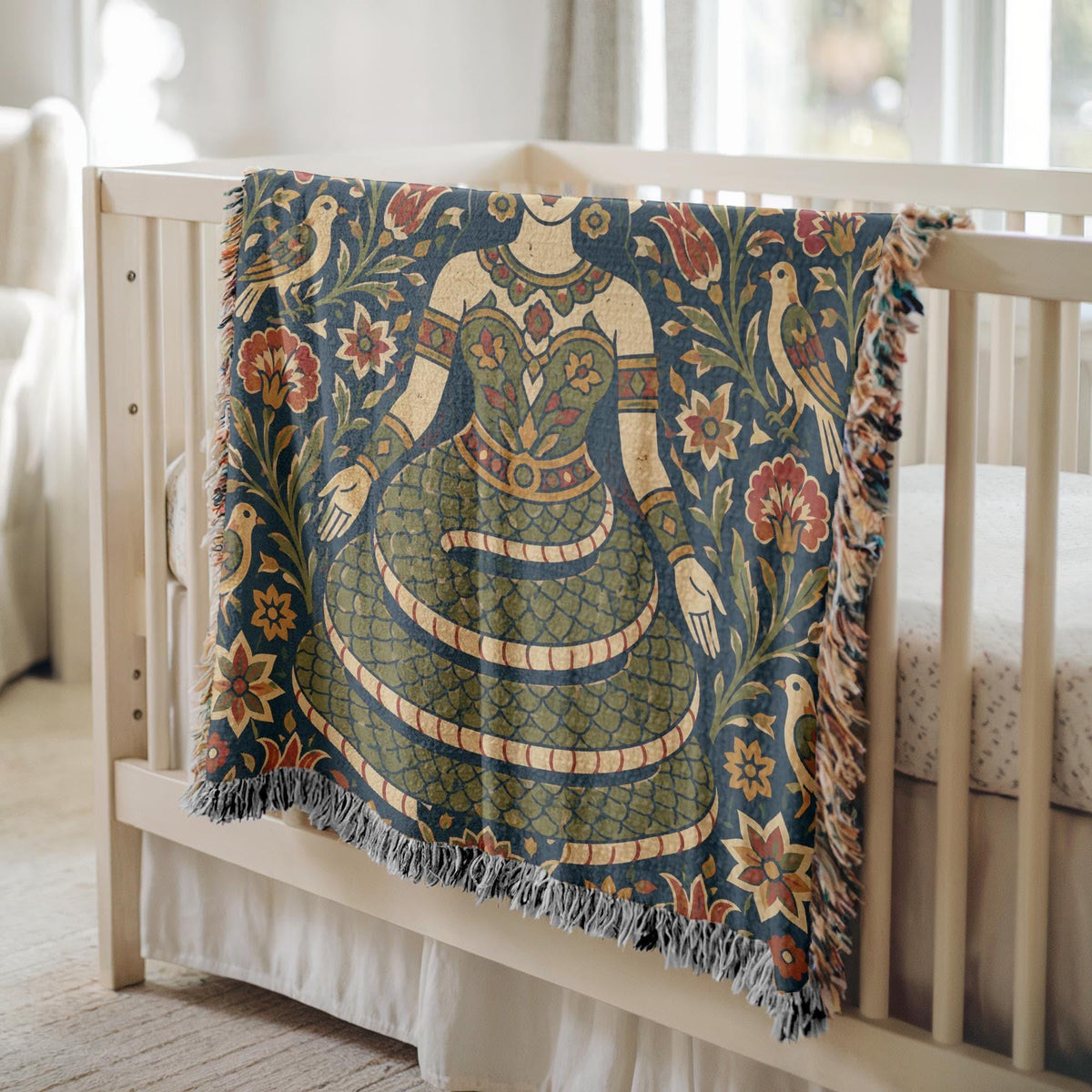 Shahmaran Woven Blanket