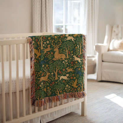 Forest Woven Blanket