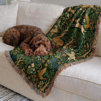 Forest Woven Blanket