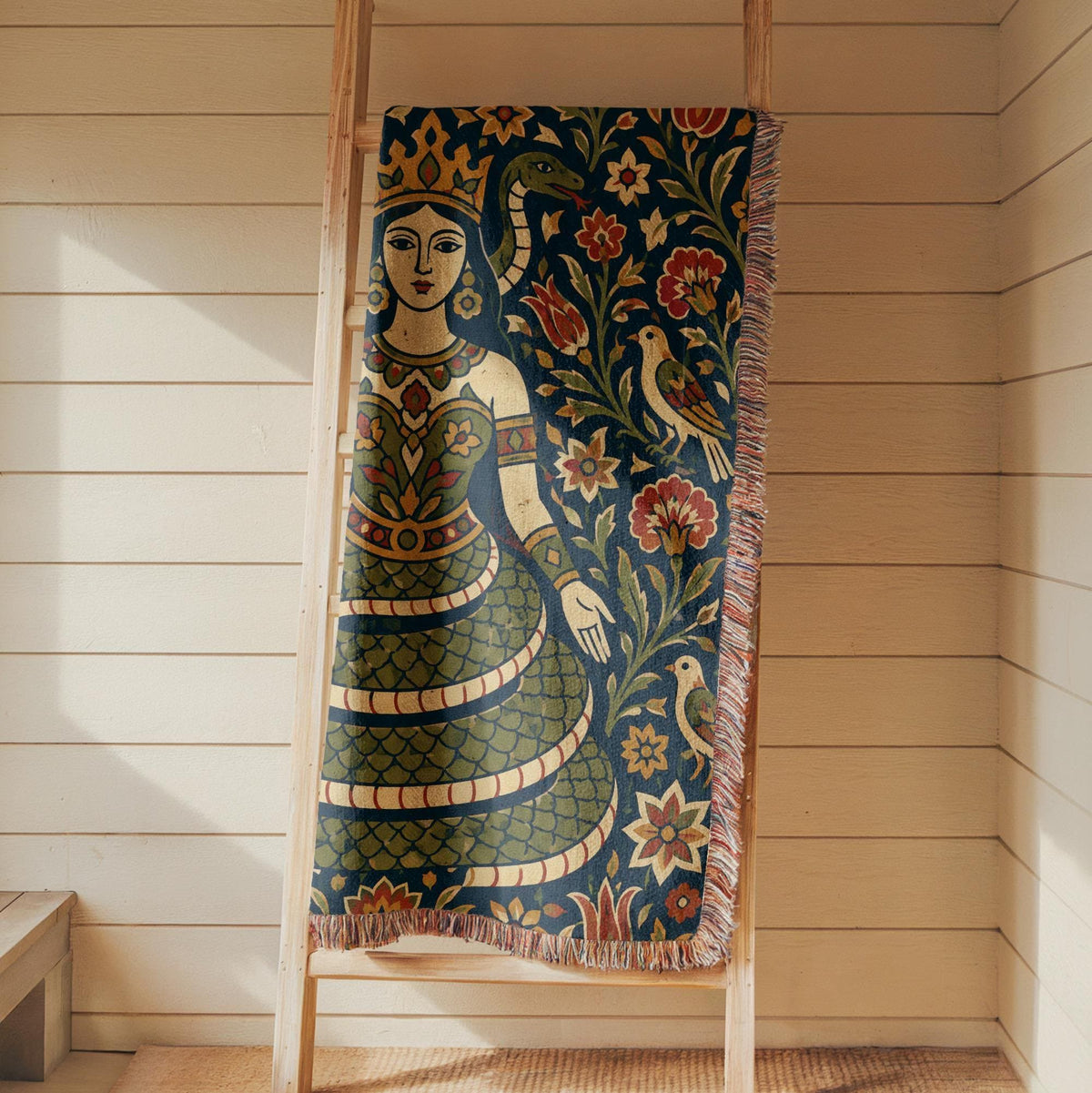 Shahmaran Woven Blanket