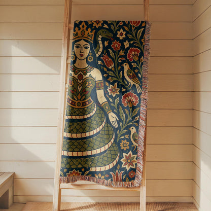 Shahmaran Woven Blanket