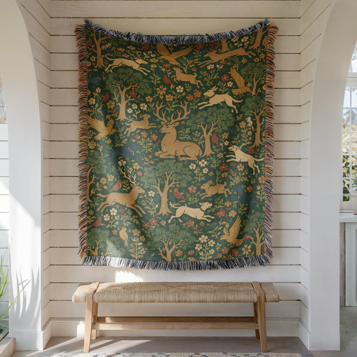Forest Woven Blanket