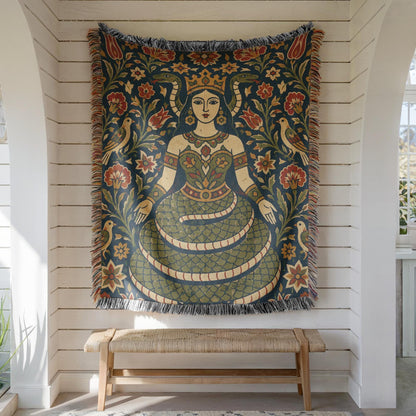 Shahmaran Woven Blanket