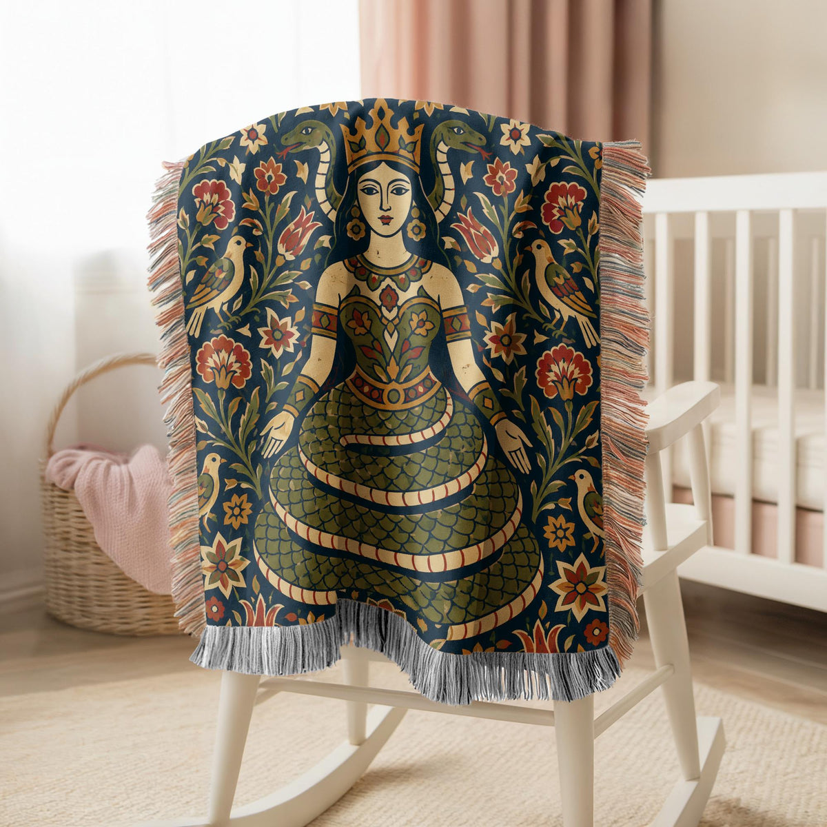 Shahmaran Woven Blanket