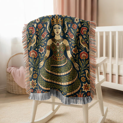 Shahmaran Woven Blanket