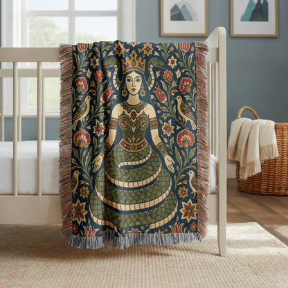 Shahmaran Woven Blanket