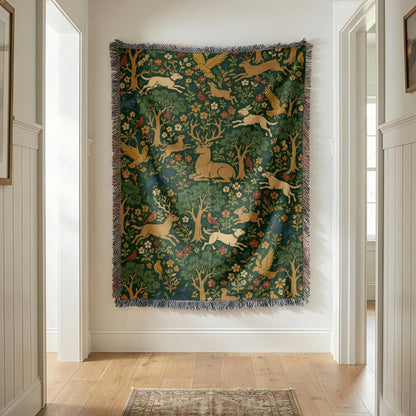 Forest Woven Blanket