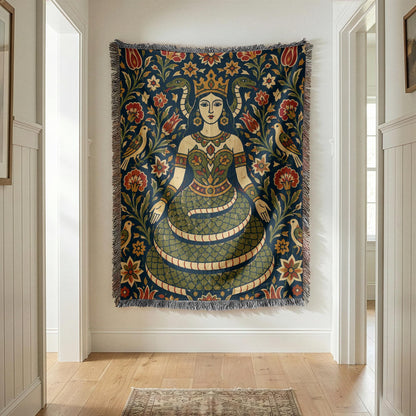 Shahmaran Woven Blanket