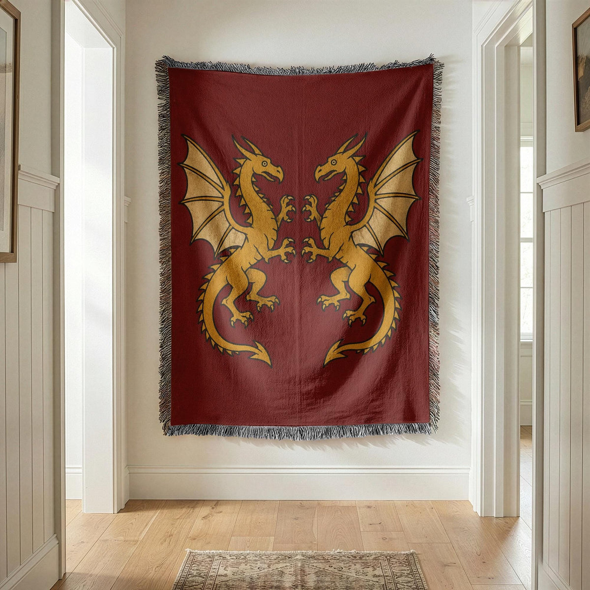 Dragon Woven Blanket