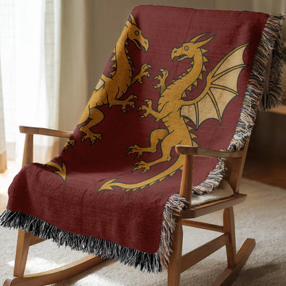 Dragon Woven Blanket