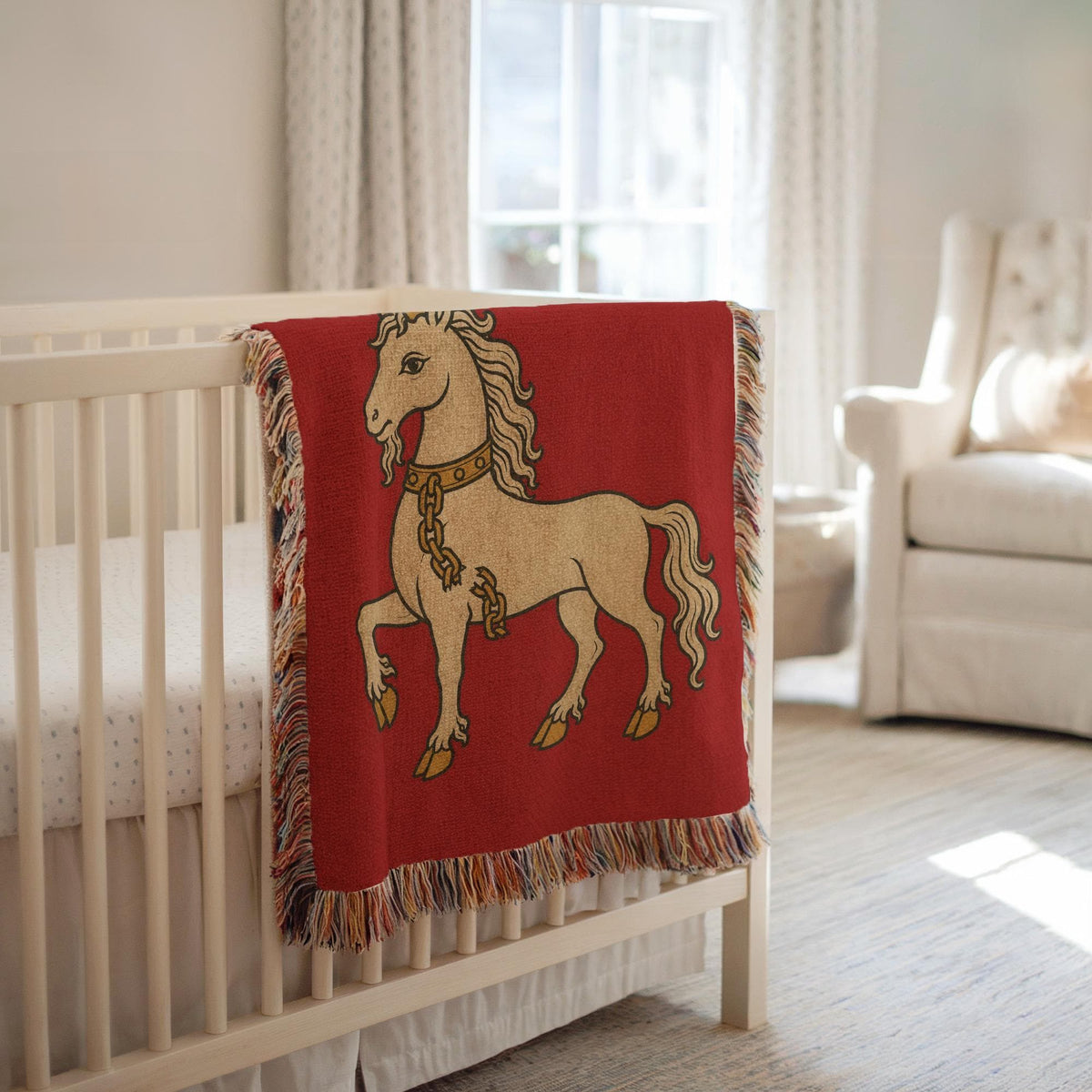 Unicorn Woven Blanket