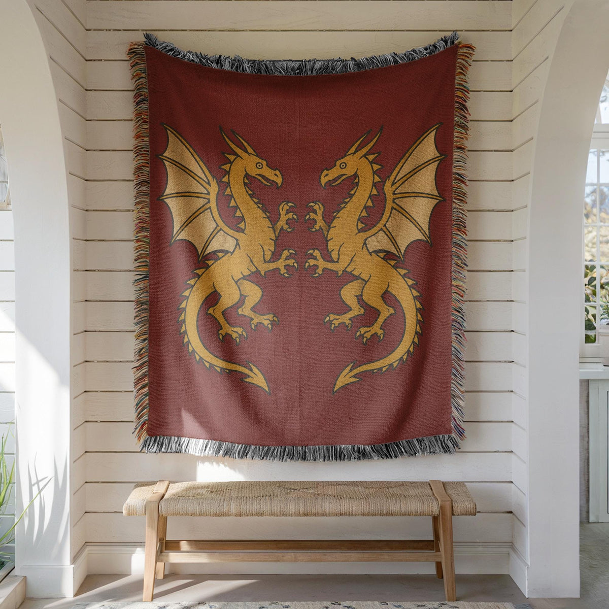 Dragon Woven Blanket