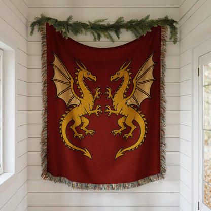 Dragon Woven Blanket