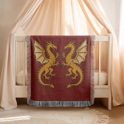 Dragon Woven Blanket